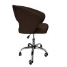 Fotel obrotowy AURA tkanina Welur krzesło biurowe