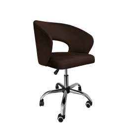 Fotel obrotowy AURA tkanina Welur krzesło biurowe