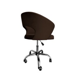 Fotel obrotowy AURA tkanina Welur krzesło biurowe
