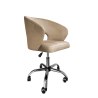 Fotel obrotowy AURA tkanina Welur krzesło biurowe