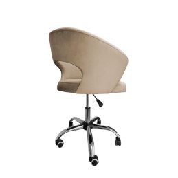 Fotel obrotowy AURA tkanina Welur krzesło biurowe
