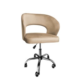 Fotel obrotowy AURA tkanina Welur krzesło biurowe