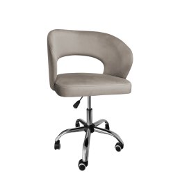 Fotel obrotowy AURA tkanina Welur krzesło biurowe