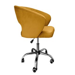 Fotel obrotowy AURA tkanina Welur krzesło biurowe