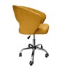 Fotel obrotowy AURA tkanina Welur krzesło biurowe