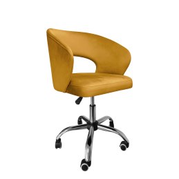 Fotel obrotowy AURA tkanina Welur krzesło biurowe