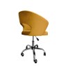 Fotel obrotowy AURA tkanina Welur krzesło biurowe