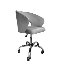 Fotel obrotowy AURA tkanina Welur krzesło biurowe