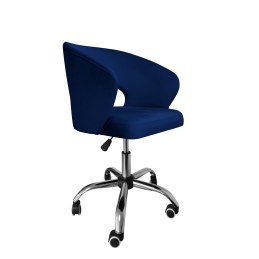 Fotel obrotowy AURA tkanina Welur krzesło biurowe