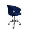 Fotel obrotowy AURA tkanina Welur krzesło biurowe