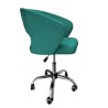 Fotel obrotowy AURA tkanina Welur krzesło biurowe