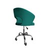 Fotel obrotowy AURA tkanina Welur krzesło biurowe