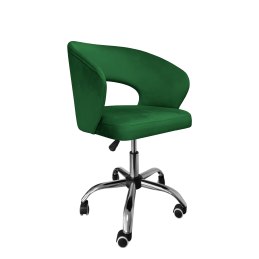 Fotel obrotowy AURA tkanina Welur krzesło biurowe