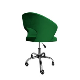 Fotel obrotowy AURA tkanina Welur krzesło biurowe