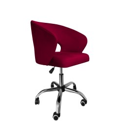 Fotel obrotowy AURA tkanina Welur krzesło biurowe