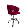 Fotel obrotowy AURA tkanina Welur krzesło biurowe