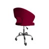 Fotel obrotowy AURA tkanina Welur krzesło biurowe