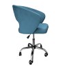 Fotel obrotowy AURA tkanina Welur krzesło biurowe