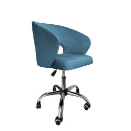 Fotel obrotowy AURA tkanina Welur krzesło biurowe