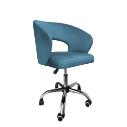 Fotel obrotowy AURA tkanina Welur krzesło biurowe