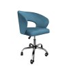 Fotel obrotowy AURA tkanina Welur krzesło biurowe