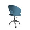 Fotel obrotowy AURA tkanina Welur krzesło biurowe