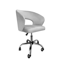 Fotel obrotowy AURA tkanina Welur krzesło biurowe