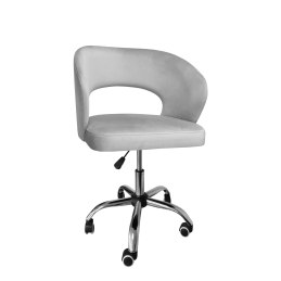 Fotel obrotowy AURA tkanina Welur krzesło biurowe