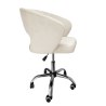 Fotel obrotowy AURA tkanina Welur krzesło biurowe