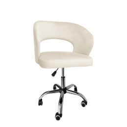 Fotel obrotowy AURA tkanina Welur krzesło biurowe