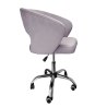 Fotel obrotowy AURA tkanina Welur krzesło biurowe