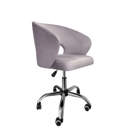 Fotel obrotowy AURA tkanina Welur krzesło biurowe