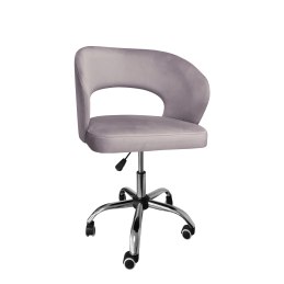 Fotel obrotowy AURA tkanina Welur krzesło biurowe