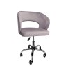 Fotel obrotowy AURA tkanina Welur krzesło biurowe