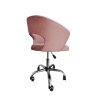 Fotel obrotowy AURA tkanina Welur krzesło biurowe