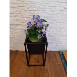 Kwietnik stojący metal LOFT stojak na kwiaty