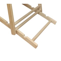 Leżak Drewniany Regulowany • TARAS • BALKON • OGRÓD