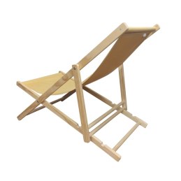 Leżak Drewniany Regulowany • TARAS • BALKON • OGRÓD