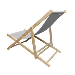 Leżak Drewniany Regulowany • TARAS • BALKON • OGRÓD