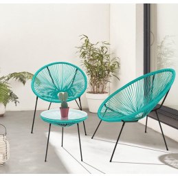 Zestaw mebli ogrodowych Acapulco 2 krzesła + stolik