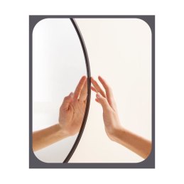 Lustro LOFT ścienne okrągłe łazienkowe do salonu sypialni loftowe Industrialne minimalistyczne