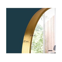 Lustro LOFT ścienne okrągłe łazienkowe do salonu sypialni loftowe Industrialne minimalistyczne