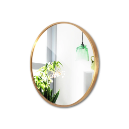 Lustro LOFT ścienne okrągłe łazienkowe do salonu sypialni loftowe Industrialne minimalistyczne