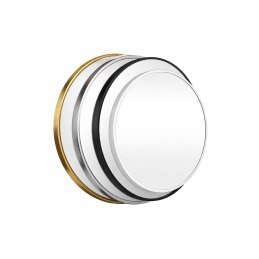 Lustro LOFT ścienne okrągłe łazienkowe do salonu sypialni loftowe Industrialne minimalistyczne