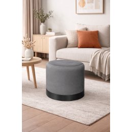 Pufa LUX elegancka podstawa metalowa