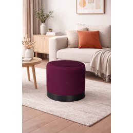 Pufa LUX elegancka podstawa metalowa