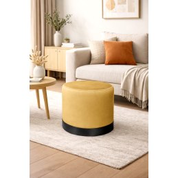 Pufa LUX elegancka podstawa metalowa