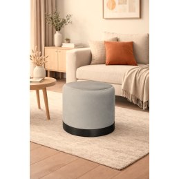 Pufa LUX elegancka podstawa metalowa