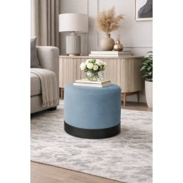 Pufa LUX elegancka podstawa metalowa