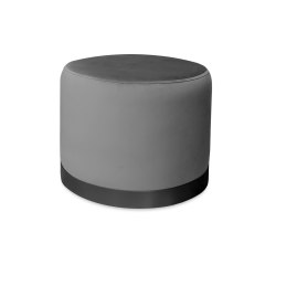 Pufa LUX elegancka podstawa metalowa